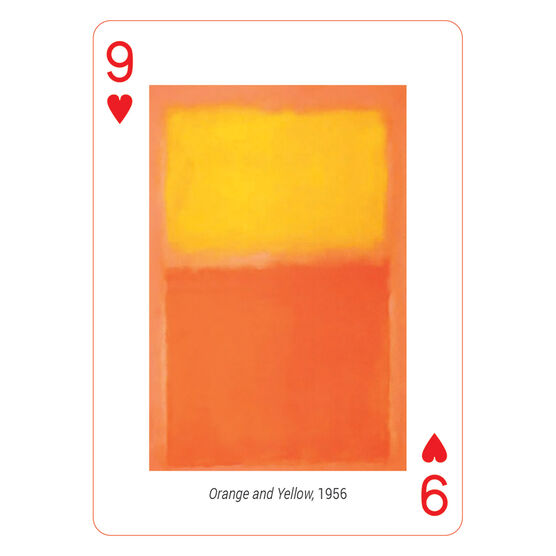 Mark Rothko playing cards